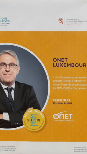 ONET krut de Label "Positiv Aktiounen"