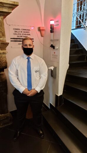 ONET Sécherheet Eis Agenten hu sech géint de Covid 19 engagéiert